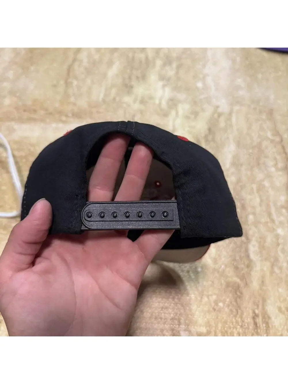 Vintage Chicago Bulls Drew Pearson Graffiti SnapBack Hat C